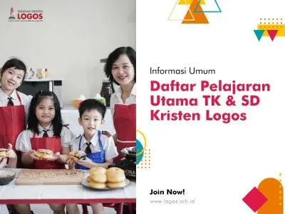 Daftar Pelajaran Utama TK & SD Kristen Logos